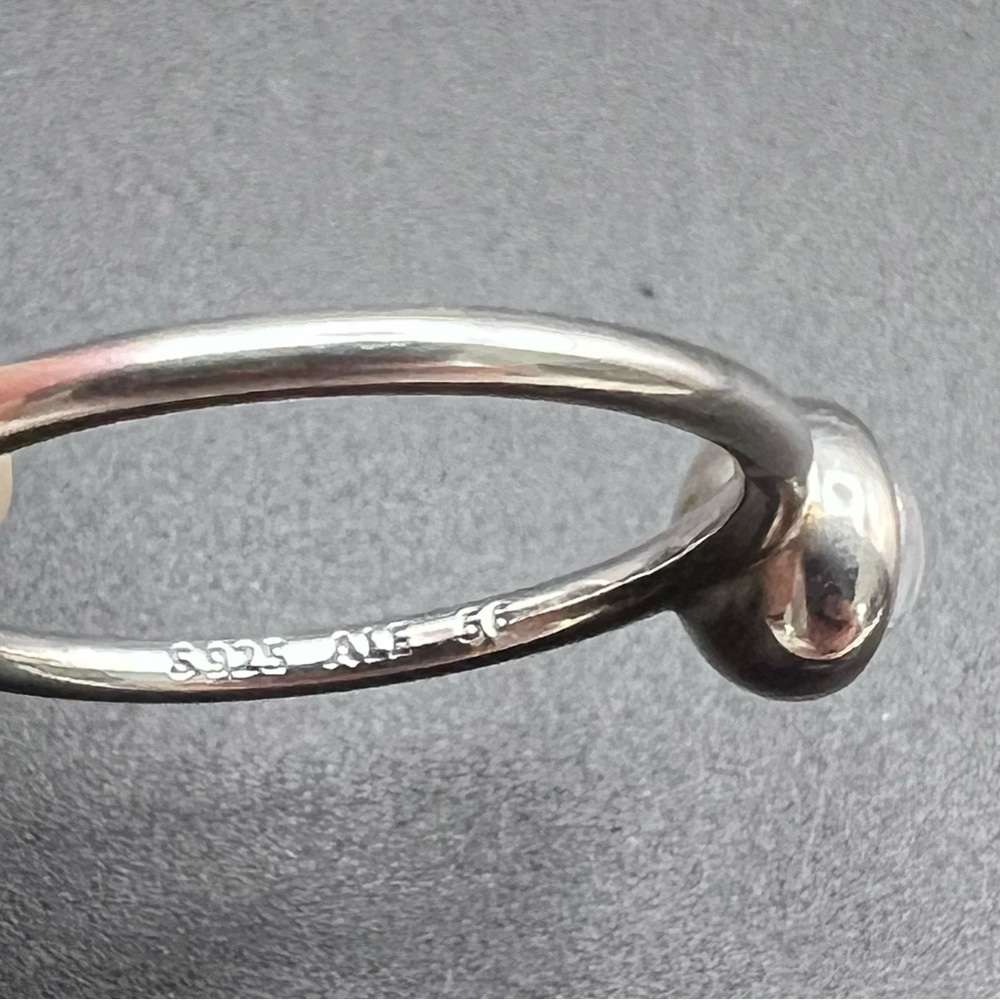 Pandora Poetic Droplet Clear Quartz Ring - Picture 4 of 5